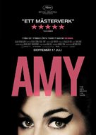 Amy - Swedish Movie Poster (xs thumbnail)