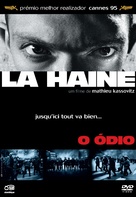 La haine - Portuguese DVD movie cover (xs thumbnail)