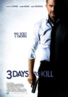 3 Days to Kill - Italian Movie Poster (xs thumbnail)