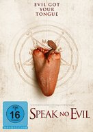 Speak No Evil - German DVD movie cover (xs thumbnail)