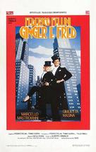 Ginger e Fred - Italian Movie Poster (xs thumbnail)