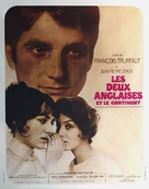 Les deux anglaises et le continent - French Movie Poster (xs thumbnail)