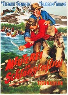 Bend of the River - German Movie Poster (xs thumbnail)
