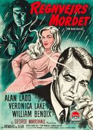 The Blue Dahlia - Danish Movie Poster (xs thumbnail)