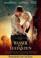 Water for Elephants - German Movie Poster (xs thumbnail)
