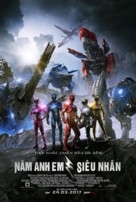 Power Rangers - Vietnamese Movie Poster (xs thumbnail)
