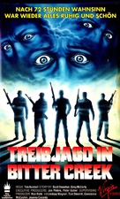 Nightmare at Bittercreek - German VHS movie cover (xs thumbnail)
