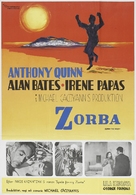 Alexis Zorbas - Swedish Movie Poster (xs thumbnail)