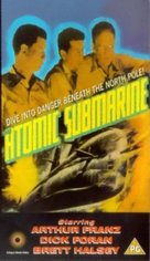 The Atomic Submarine - British VHS movie cover (xs thumbnail)