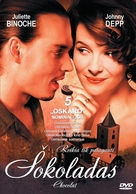 Chocolat - Lithuanian Movie Cover (xs thumbnail)