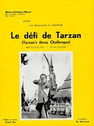 Tarzan&#039;s Three Challenges - Belgian poster (xs thumbnail)