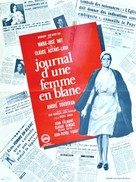 Journal d&#039;une femme en blanc - French Movie Poster (xs thumbnail)