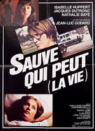 Sauve qui peut - French Movie Poster (xs thumbnail)