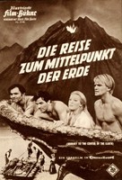 Journey to the Center of the Earth - German poster (xs thumbnail)