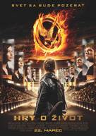 The Hunger Games - Slovak Movie Poster (xs thumbnail)