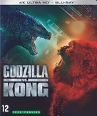 Godzilla vs. Kong - Belgian Blu-Ray movie cover (xs thumbnail)