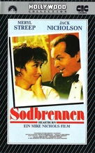 Heartburn - German VHS movie cover (xs thumbnail)