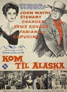 North to Alaska - Danish Movie Poster (xs thumbnail)