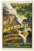 Lightning Strikes West - Movie Poster (xs thumbnail)