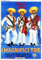 I magnifici tre - Italian Movie Poster (xs thumbnail)