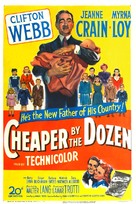 Cheaper by the Dozen - Movie Poster (xs thumbnail)