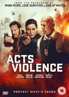 Acts of Violence - British DVD movie cover (xs thumbnail)