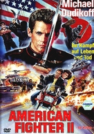 American Ninja 2: The Confrontation - German DVD movie cover (xs thumbnail)