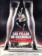 Les filles de Grenoble - French Movie Poster (xs thumbnail)