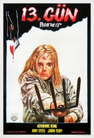 Friday the 13th Part 2 - Turkish Movie Poster (xs thumbnail)