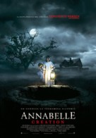 Annabelle: Creation - Spanish Movie Poster (xs thumbnail)