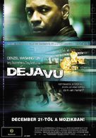 Deja Vu - Hungarian Movie Poster (xs thumbnail)