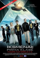 X-Men: First Class - Lithuanian Movie Poster (xs thumbnail)