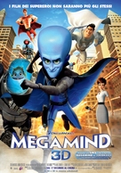 Megamind - Italian Movie Poster (xs thumbnail)