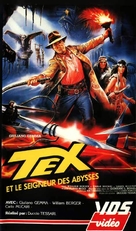 Tex e il signore degli abissi - French VHS movie cover (xs thumbnail)