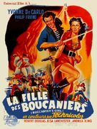Buccaneer&#039;s Girl - French Movie Poster (xs thumbnail)