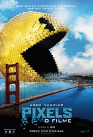 Pixels - Brazilian Movie Poster (xs thumbnail)