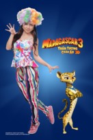 Madagascar 3: Europe&#039;s Most Wanted - Vietnamese Movie Poster (xs thumbnail)