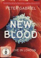 Peter Gabriel: New Blood/Live in London - German DVD movie cover (xs thumbnail)