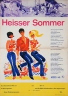 Hei&szlig;er Sommer - German Movie Poster (xs thumbnail)