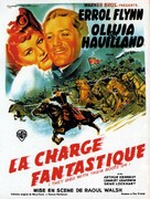They Died with Their Boots On - French Movie Poster (xs thumbnail)