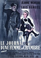 Le journal d&#039;une femme de chambre - French Movie Poster (xs thumbnail)