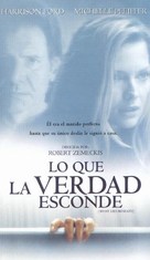 What Lies Beneath - Spanish VHS movie cover (xs thumbnail)