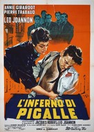 Le d&eacute;sert de Pigalle - Italian Movie Poster (xs thumbnail)