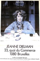 Jeanne Dielman, 23 Quai du Commerce, 1080 Bruxelles - French Movie Poster (xs thumbnail)