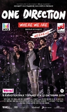 One Direction: Where We Are - The Concert Film - Russian Movie Poster (xs thumbnail)