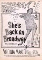 She&#039;s Back on Broadway - poster (xs thumbnail)
