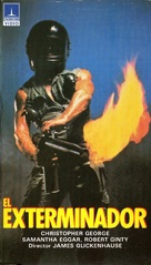 The Exterminator - Spanish VHS movie cover (xs thumbnail)