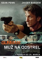 The Gunman - Slovak Movie Poster (xs thumbnail)