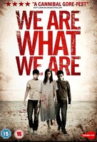 Somos lo que hay - British DVD movie cover (xs thumbnail)