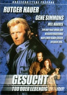 Wanted Dead Or Alive - German DVD movie cover (xs thumbnail)